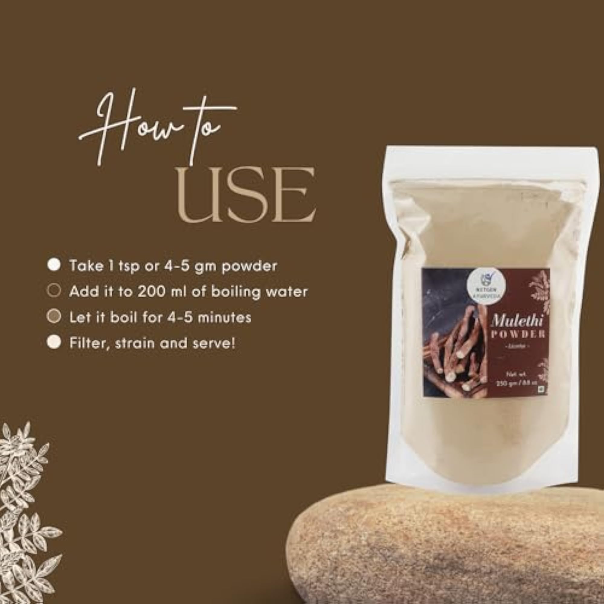 Nxtgen Ayurveda Mulethi Powder, 250g