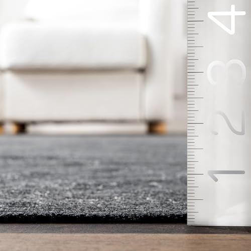 nuLOOM Elspeth Casual Faded Machine Washable Area Rug, 5x8, Charcoal by nuLOOM - Image 2