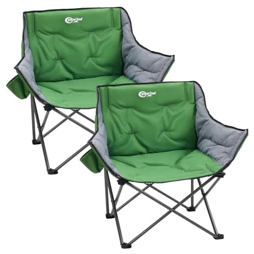 PORTAL 32-Inch Wide Camping Chair