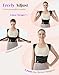 Posture Corrector for Women and Men, 5 Full Back Support Brace Rods, FSA&HSA Eligible, Adjustable Shoulder Straightener, Improving Hunchback Posture, Upper and Lower Back, Neck Pain Relief, Medium