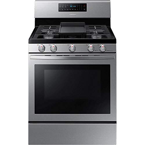 SAMSUNG NX58R5601SS / NX58R5601SS/AA / NX58R5601SS/AA 5.8 Cu. Ft. Stainless Freestanding Gas Range with Convection