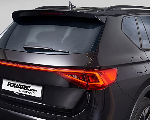 FOLIATEC Scheibentönungsfolie Tönungsfolie für Autoscheiben, BLACKNIGHT Reflex Light, 76 x 300 cm, mit ABG, 65% Verdunkelung