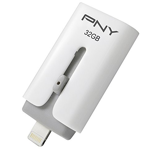 PNY Chiavetta USB Duo-Link per iPhone 5/5S/6, iPad...