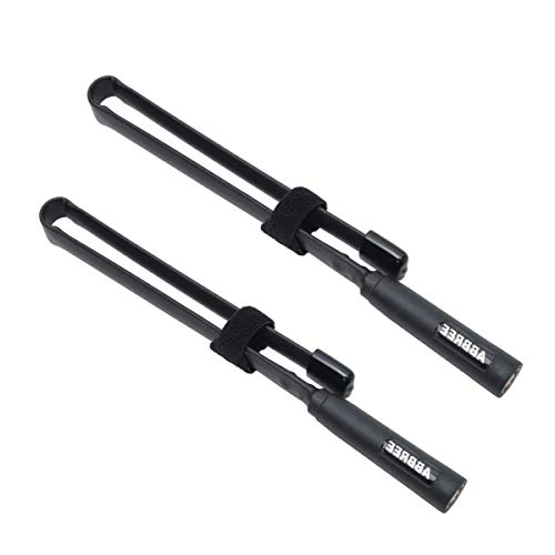 ABBREE Antenna tattica pieghevole CS TNC Dual Band...