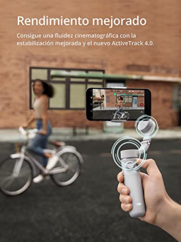 Cardán de 3 ejes DJI OM 5 portátil y plegable con guías de disparo para iPhone y Android 8