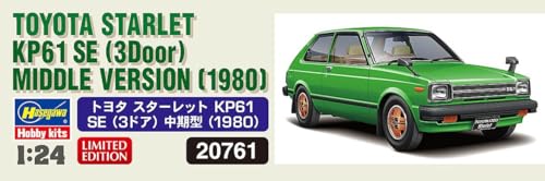 Hasegawa 1/24 Toyota Starlet KP61 SE (3 puertas) Modelo de plástico 20761 (Automotriz) miniatura 7