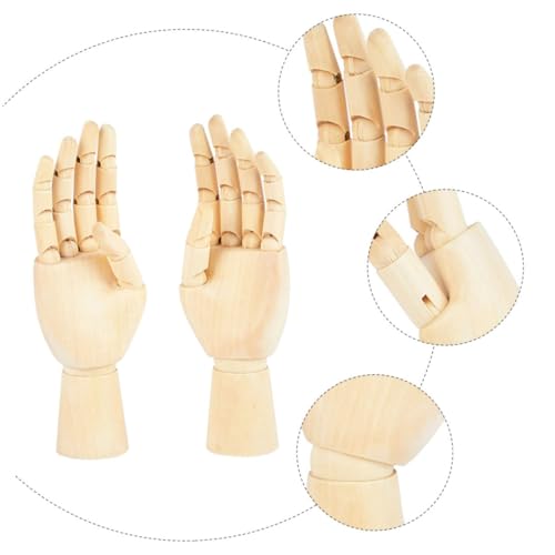 Modèles de mains en bois pour réussir vos dessins anatomiques complexes - 4