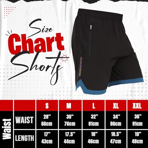 Image of WMX Men's Gym Workout Shorts Weightlifting Squatting Shorts for Men Bodybuilding Training Jogger with Zipper Pockets
