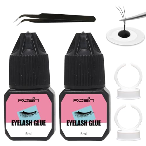 Waterproof Lash Extension Glue, Strong Individual Professional Bond, Semi Permanent