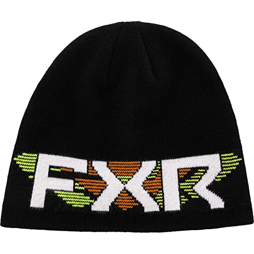 FXR Youth Split Beanie Classic Skull Fit Soft Acrylic Jacquard Knit
