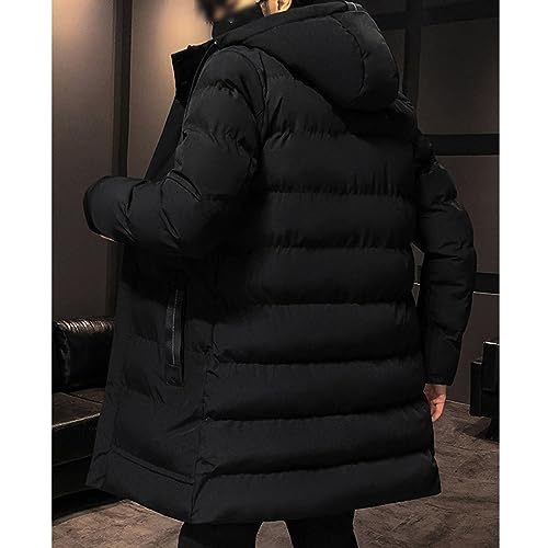 Manteau matelassé à capuche pour hommes contre le froid