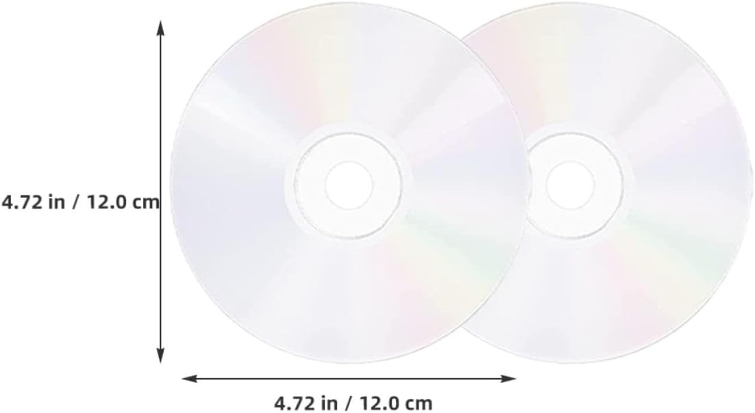 DIY CD Wall Decor Discs, 20pcs Plastic Handmade Party Painting