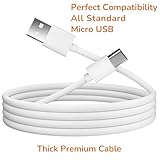 Fast Adaptive UK Mains Wall Charger Plug & 2M Fast Charging USB Data Sync Cable For Samsung Galaxy S6, S6 Edge, S7, S7 Edge (Only works with models that support Micro USB) - Image 5