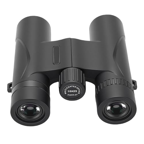 Binoculares plegables de bolsillo 10x25 HD miniatura 7