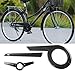 Bike Chain Guard Chain Cover 40-42T Lightweight Outdoor Cycling for Biking Crankset Guard Universal Protect Cover Spare Parts, Black