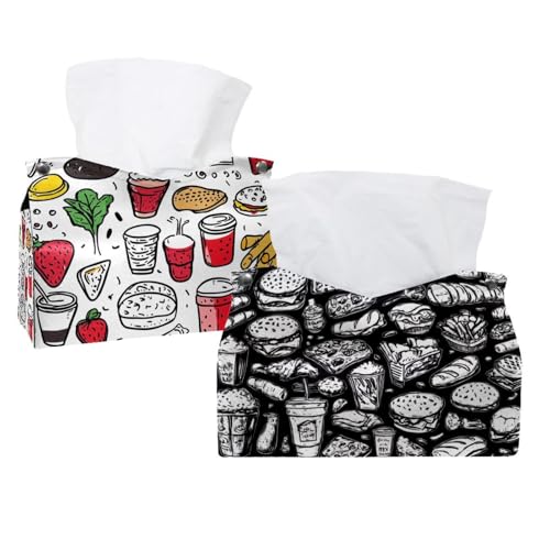 Boîtes à mouchoirs de table pour chambre et bureau déco - 2