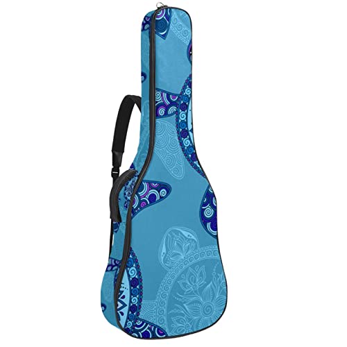 Housse pour guitare acoustique à motif avocat bleu à pois de 1 cm d’épaisseur – Housse étanche pour guitare – 101,6 cm… - Les Beatles, Paul McCartney, John Lennon, RIngo Starr, George Harrison Housse pour guitare acoustique à motif avocat bleu à pois de 1 cm d'épaisseur - Housse étanche pour guitare - 101,6 cm…