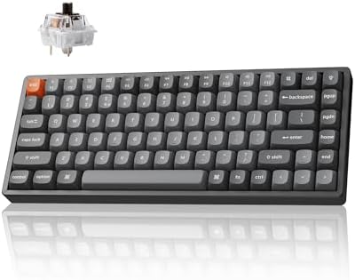 Keychron K2 Max 75% Layout QMK Wireless Custom Mechanical Keyboar...