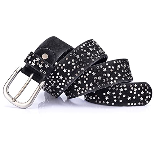 Ceinture cloutée punk pour festival et concert rock, style unisexe riveté