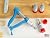 Quickfill Drywall Repair Kit Includes Quickfill Tool with Built-in Spatula, (2) 20 ML spackling Paste cartridges to Fill Nail and Screw Holes, Cracks and Other Minor Drywall Damage