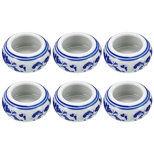Pratiquez la calligraphie chinoise à la maison avec ce lot de 6 assiettes à encre vertes