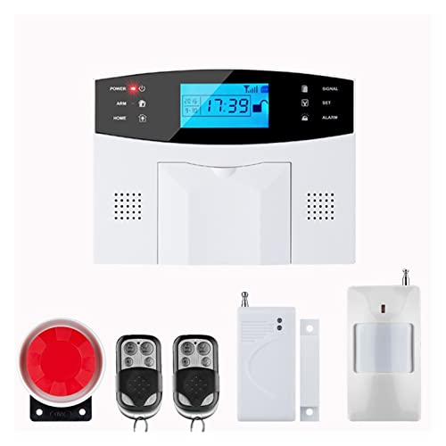 Sistema De Alarma De Seguridad Para El Hogar, Teclado LCD RU/SP/EG voz inalámbrica SMS hogar GSM sistema de alarma casa inteligente Auto antirrobo puerta seguridad sistemas de alarma Kit De Alarma Wif