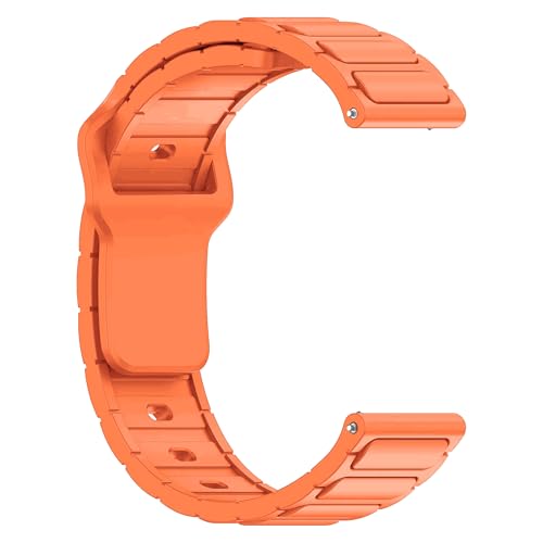 Image of ACM Watch Strap 22mm for Universal 22mm Size Replacement Strap Smartwatch | Silicone Belt Sports Button Closure Band