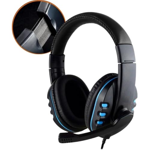 Headset Gamer com Microfone Com Fio para Xbox/PS/PC