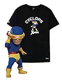 Beast Kingdom X-Men: Cyclops Classic Costume Version EAA-085DX Egg Attack Action Figure with XL Tee...