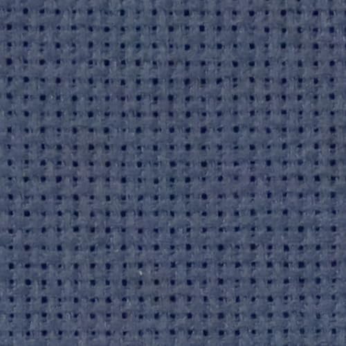 Image of KCS 59 inch x one Yard (93cmx149cm) 18 Count Cotton Aida Cloth Cross Stitch Fabric (Navy Blue)