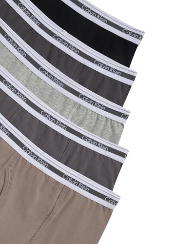 Image of Calvin Klein Kids Boys' Modern Cotton Boxer Brief Underwear 5-Pack