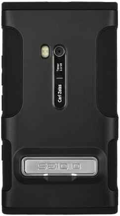 Seidio CSK3NK900K-GL DILEX Case with Metal Kickstand for use with Nokia Lumia 900 - Glossed White