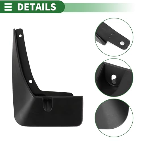 Image of Motoforti Mud Flaps Splash Guards Mud Guards for Hyundai IX45 2019-2020 W /Mount Accessories