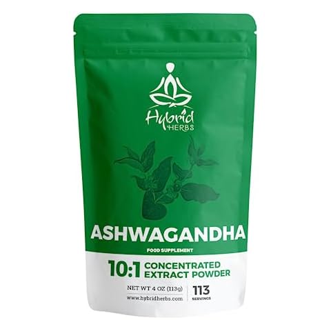Hybrid Herbs Ashwagandha High Strength Powder Cover