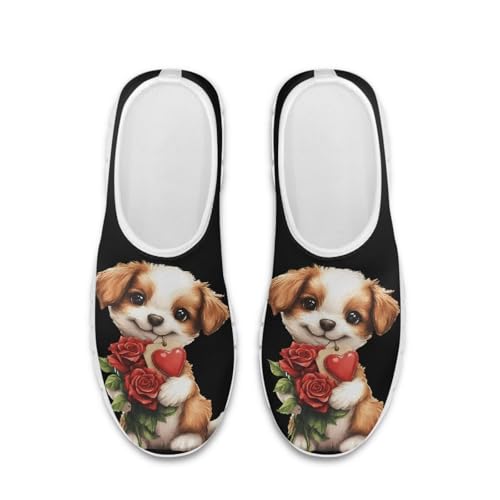 Image of Jeiento Cute Dog Women's Casual Slip On Shoes Loafers Sneakers for Women