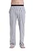 CYZ Men's 100% Cotton Jersey Knit Pajama Pants Elastic Waistband-Greymelange-M