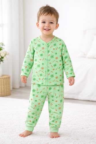 Image of TS LAVI TAVI Kids Printed Long Sleeve Pyjama Set with Top and Bottoms