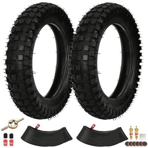 EOPOAYI 12.5x2.75 (12-1/2 x 2.75) Tires and Inner Tube Set Replacement for Razor MX350 MX400 SX350 ZR350 Dirt Rocket Bike X-Treme X-560 EZIP 750 500 Scooters Pocket Bikes Heavy Duty Mini Dirt Bike