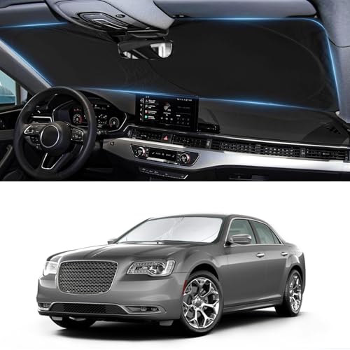 Sunshade for Chrysler 300 Windshield Sun Shade for Chrysler 300 300C 2011-2023 2024 2025 Car...
