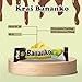 Kraš Bananko 120g - Irresistibly Delicious Mini Chocolate Covered Foam Bananas - Treat Yourself to Every Bite of Sweet Bliss! Pack of 5 (30G, 18 Pack)
