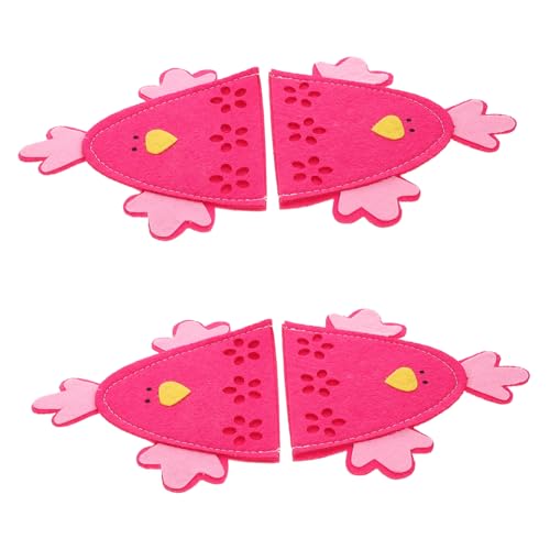 Housoutil 4pezzi Copriuova Forma di di Sacchetti per Conservare Uova Portauova Decorativo Involucro per Uova di di Copriuova Riutilizzabili Articoli per Feste Primaverili