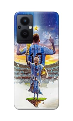 Image of Printed Hard Back Cover for Oppo F21s Pro 5G Back Cover (Famous Football Player -J2) -190724(EA)