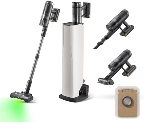 roborock H60 Hub Ultra Akku Staubsauger mit Absaugstation, 210AW ...