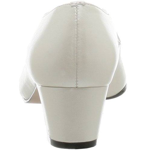 Trotters womens jamie pumps shoes, White Pearl, 5.5 US3