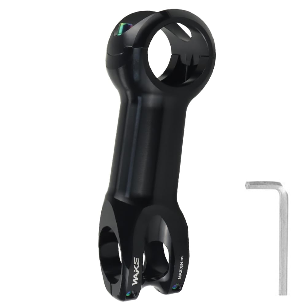 CYSKY 31.8 Road Bike Stem 10 Degree 45/60/70/80/90/100/110/120mm Gravel Stem Handlebar Riser Extender for Road Bike, Gravel Bike, Folding Bike (100mm) — image 1