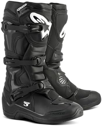 Alpinestars Men TECH 3 BOOT (COLOR - BLACK) (SIZE - 10) - OFF-ROAD RIDING BOOTS
