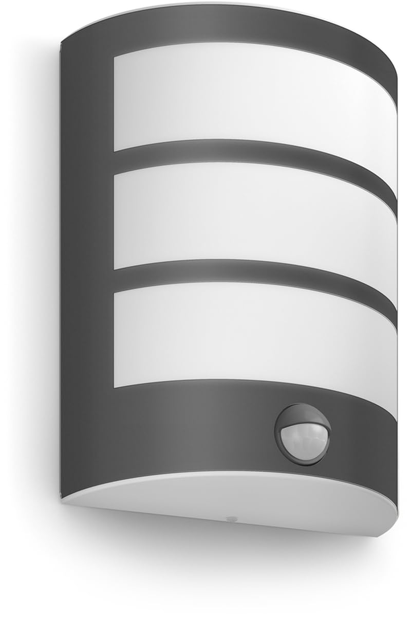 Philips Python LED Wall Light 1x6W Anthracite Aluminium
