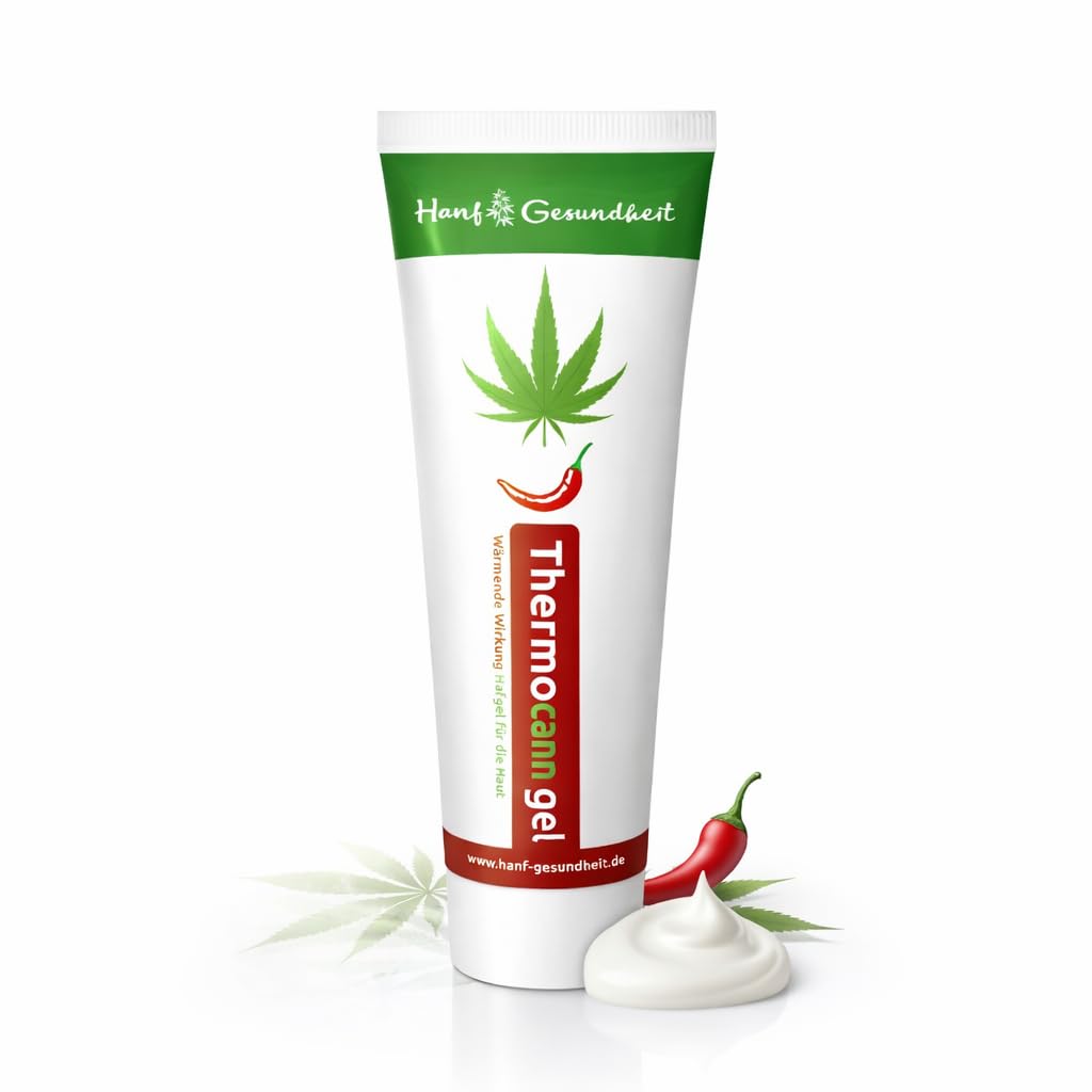 Thermocann - gel riscaldante canapa | Olio di canapa | riscaldamento| rilassamento | supporto alla guarigione | rigenerazione