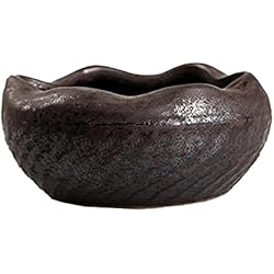 Macetas De Ceramica Fria Cenicero Cenicero con forma de cerámica Cenicero hidropónico suculento en maceta antiguo tradicional cenicero para el hogar (color: B) (B)