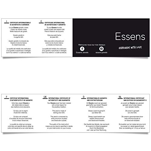 Bague en Argent 925 Essens le Cadeau Idéal pour Femme Taille 50 à 60 - 3